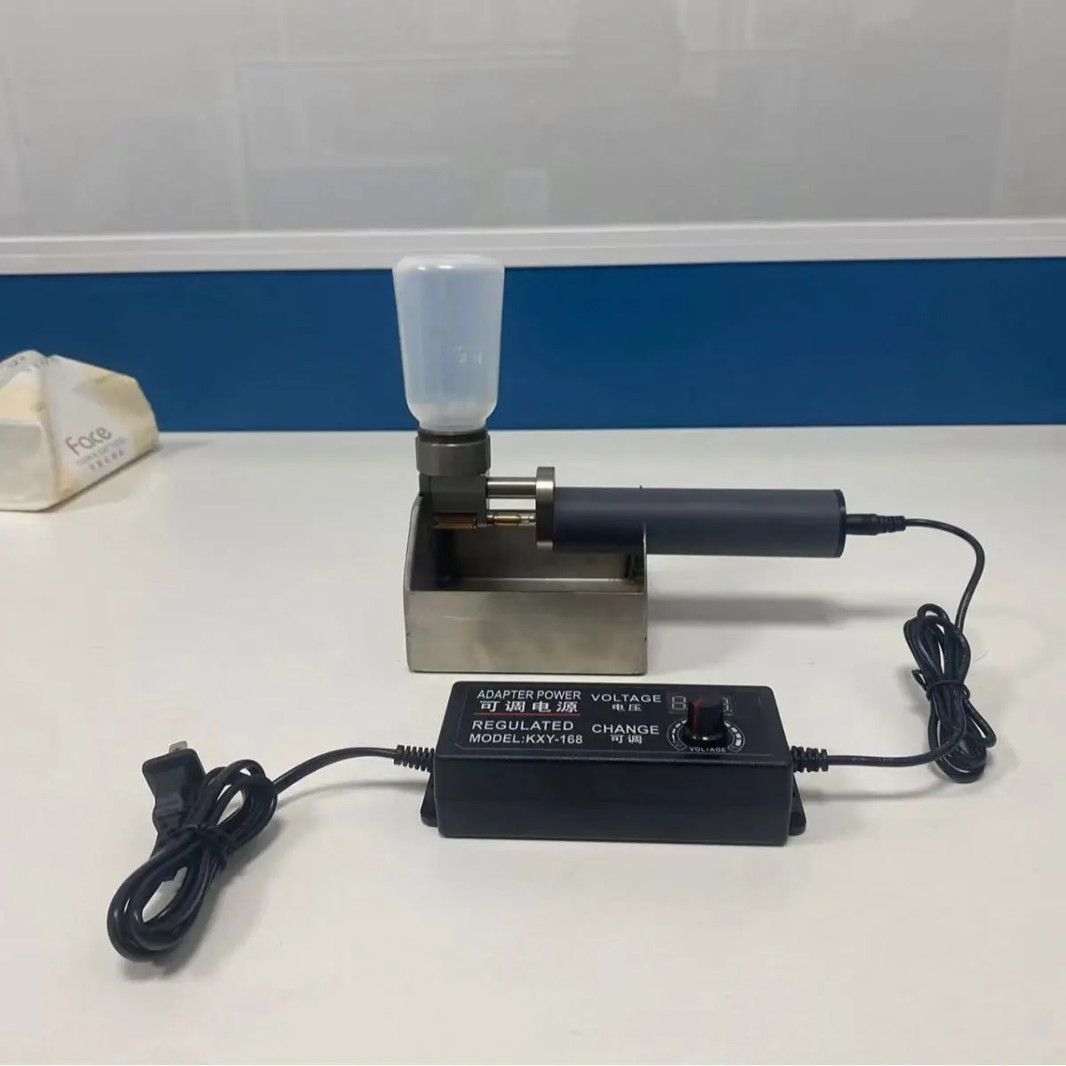 Portable Electric Oil Mending Hand Coloring Machine Handheld Belt Edge Ink Dyeing Machine Leather Suitcase Mobile Phone Case