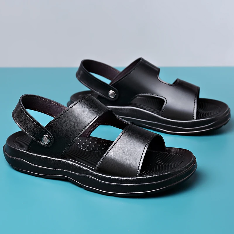 Summer Leisure Beach Shoes Holiday Male Wading Aqua Sandals New Outdoor Male All-match Sneakers Comfortable Casual Men Sandals