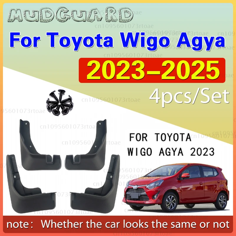 

Брызговики для Toyota Wigo Agya 2023, автомобильные брызговики, брызговики, брызговики, брызговики, аксессуары для брызговиков