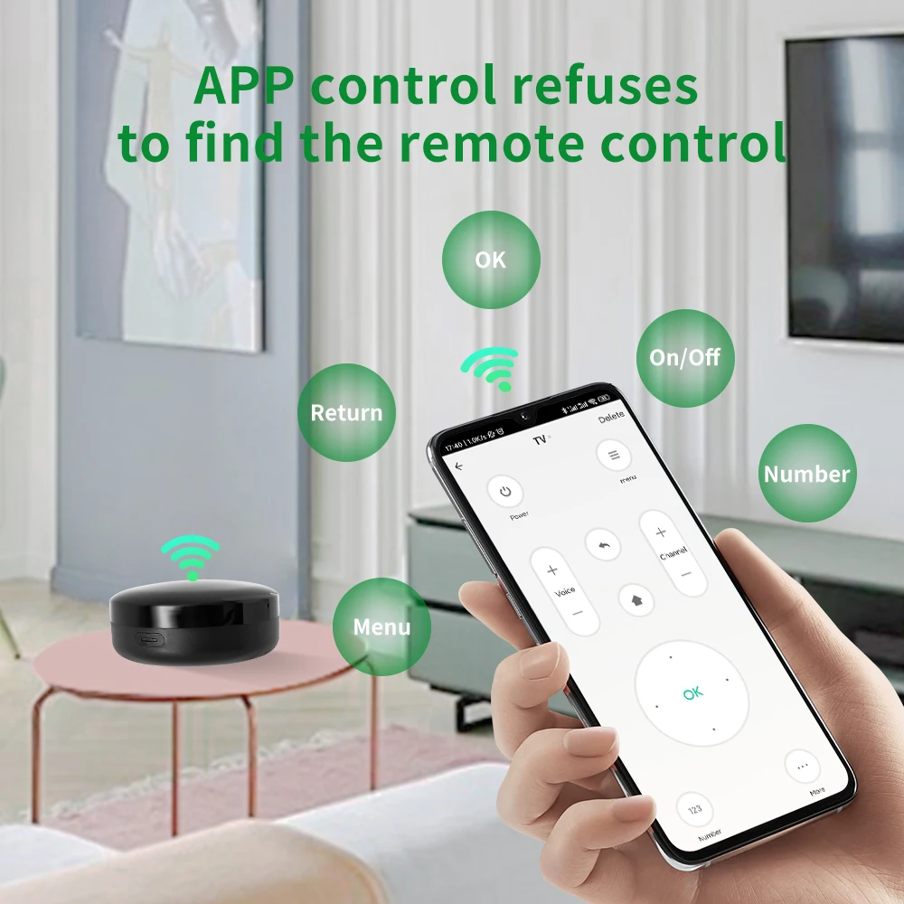 Telecomando IR Tuya Telecomandi WiFi intelligenti Controllo vocale Smart Life Automazione residenziale intelligente per la casa intelligente