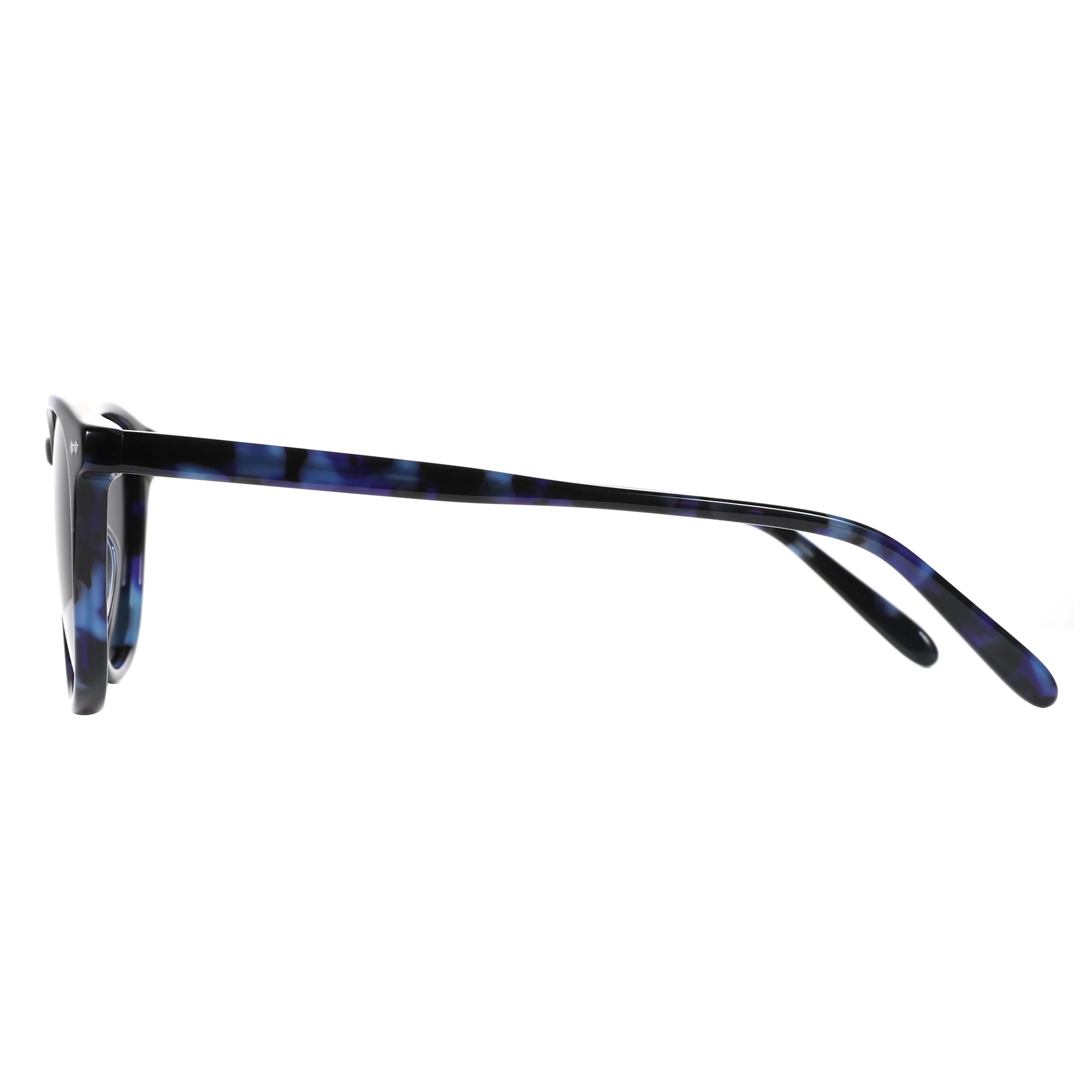 ZENOTTIC 2025, modische, quadratische, polarisierte Sonnenbrille, handgefertigte Acetat-Sonnenbrille mit Federbein, modischer runder Schirm für Männer und Frauen – Detail 20