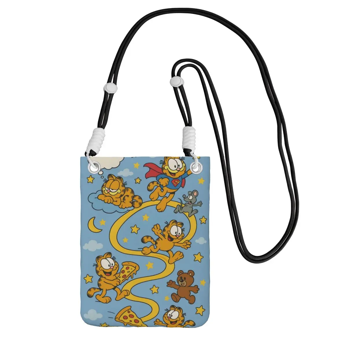 

Custom G-Garfielded Smart Phone Wallet With Strap Crossbody Bag Women Men Cycling Camping Mobile Phone Bag