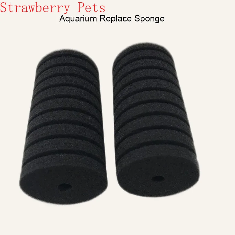 2PCS Aquarium Filter Sponge for Aquarium Fish Tank Air Pump Skimmer Biochemical Sponge Filter Aquarium Bio Filter Filtro Aquario