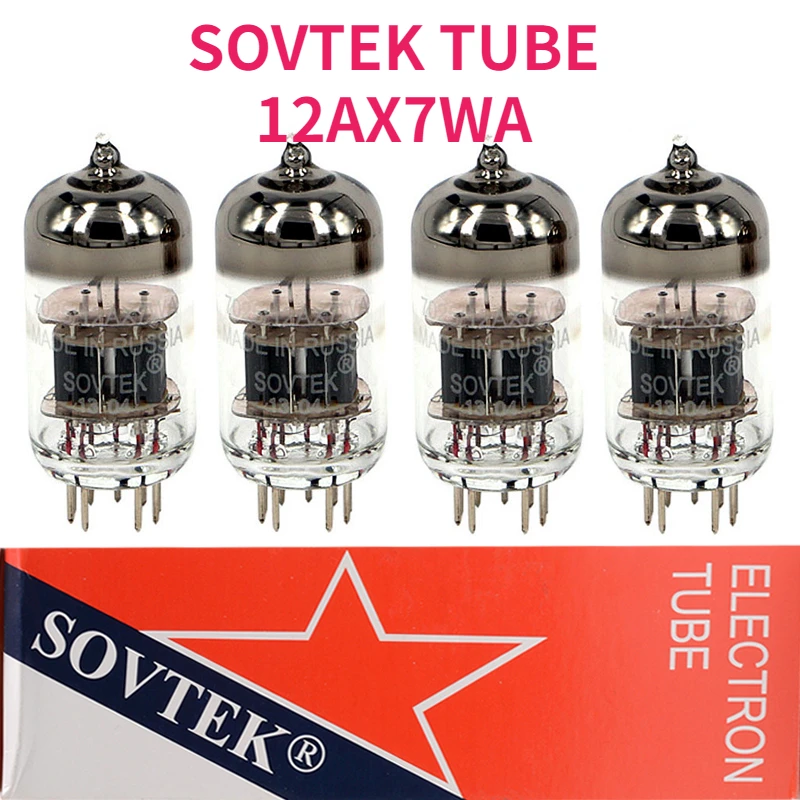 SOVTEK 12AX7WA Vacuum Tube Replace 6N6 7025 6N4 ECC83 Factory Test and Match