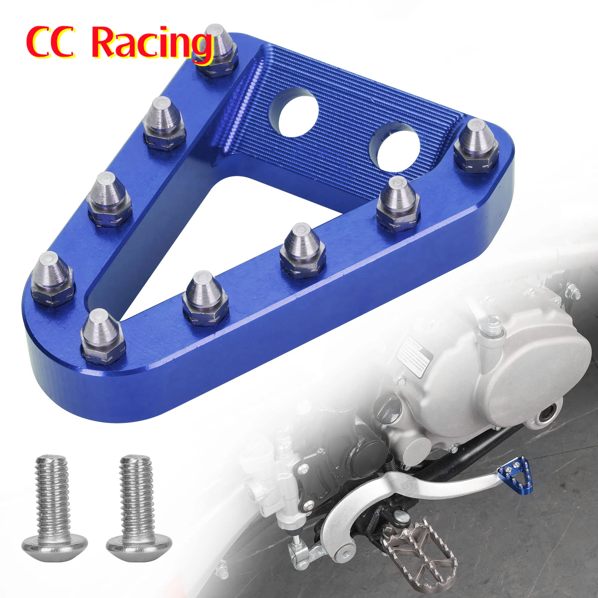 Brake Pedal Lever Tip Plate For Husqvarna TE FE TC FC TX FX FS 125 150 200 250 300 350 390 400 450 501 S 2017-2022 2020 For KTM