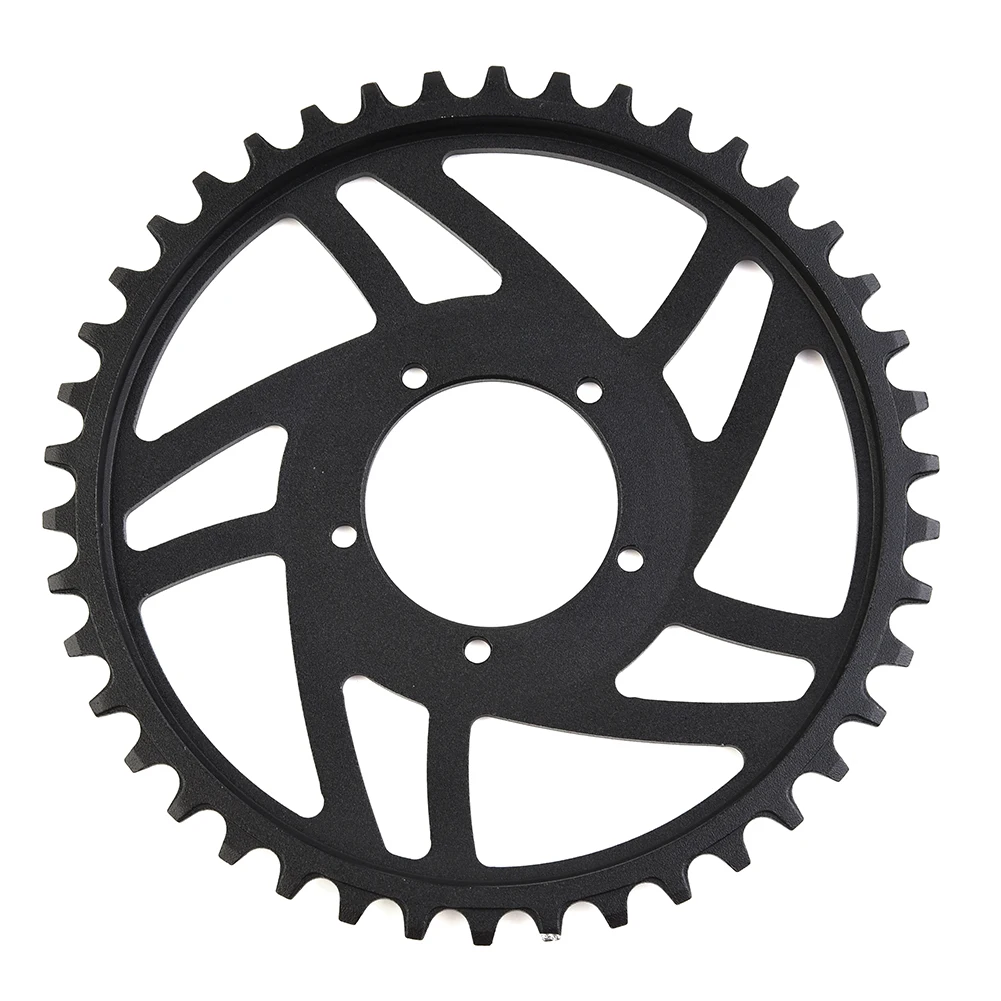 FOR -BAFANG BBS01 BBS02 Crankset ChainRing Speed 6-7-8-9 42T Black Correction 175*175*14mm 42 Teeth Accessories