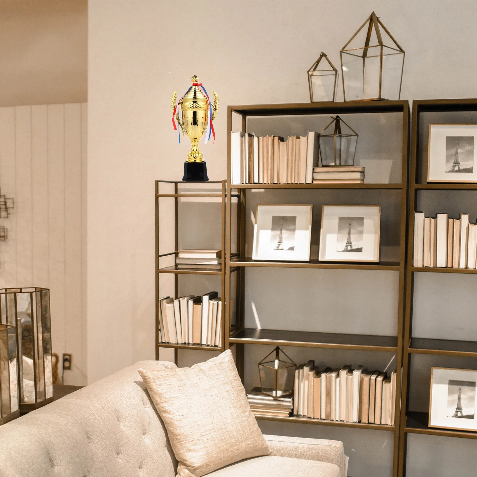 

Plastic Golden Trophy Cup Award For Adults Competition Incentive Prize Winner Classroom Sports Party Favours