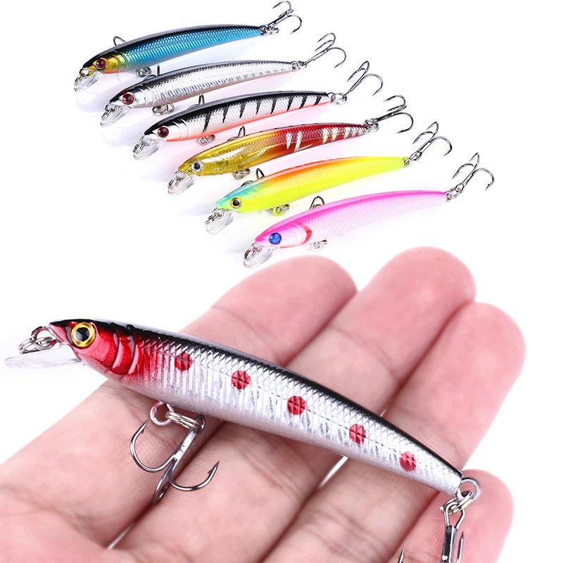 1 Stück Jerkbait Minnow Angelköder 7,5 cm 5,6 g sinkender Crankbait Wobbler Köder Pesca Hecht Karpfen Barsch Swimbait Hechtangeln