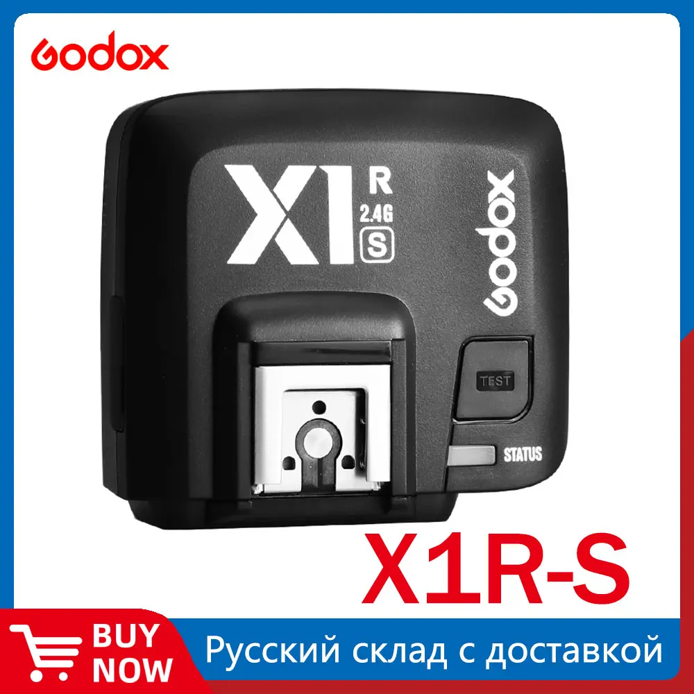 Godox X1R-S 2.4G Wireless Receiver For X1T-S Trigger Transmitter for Sony A58 A7RII A7II A99 A7R A6300