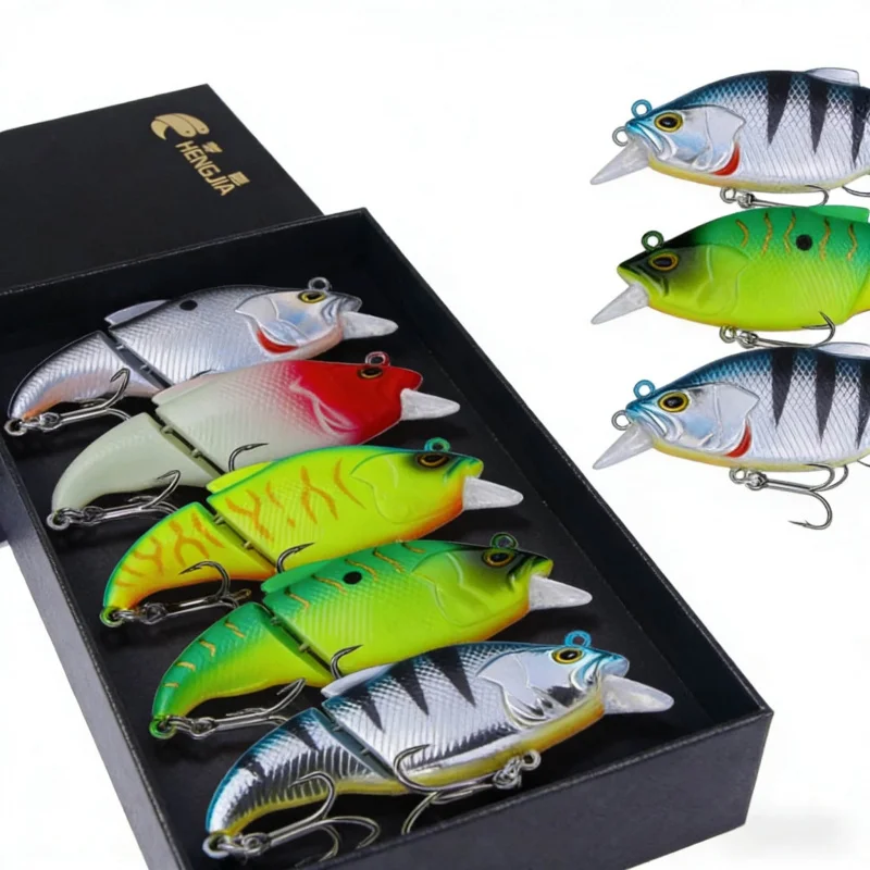 

Набор приманок (5 шт.) 7,5 см 12 г, тонущие, для ультрадальних забросов, для мандариновой рыбы, с шумовым эффектом