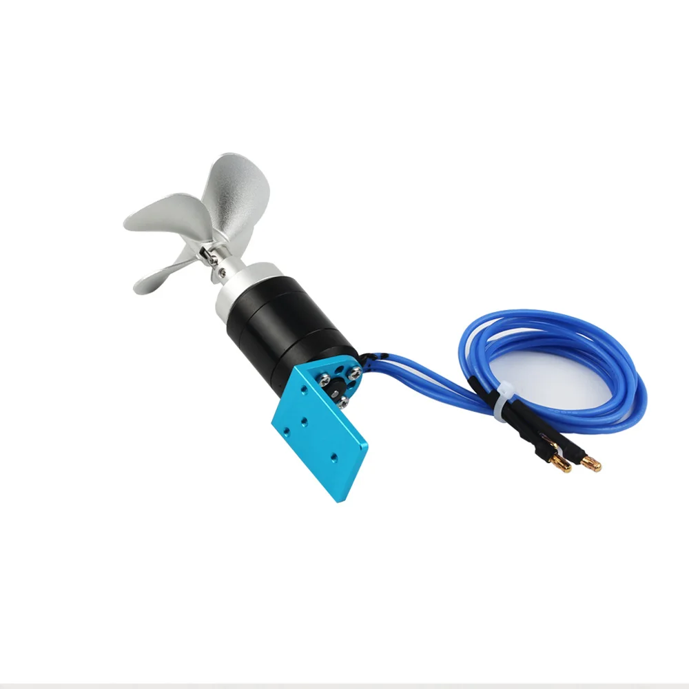 Onderwaterboegschroef Waterdichte motor 12v 2,4kg stuwkracht met metalen propeller