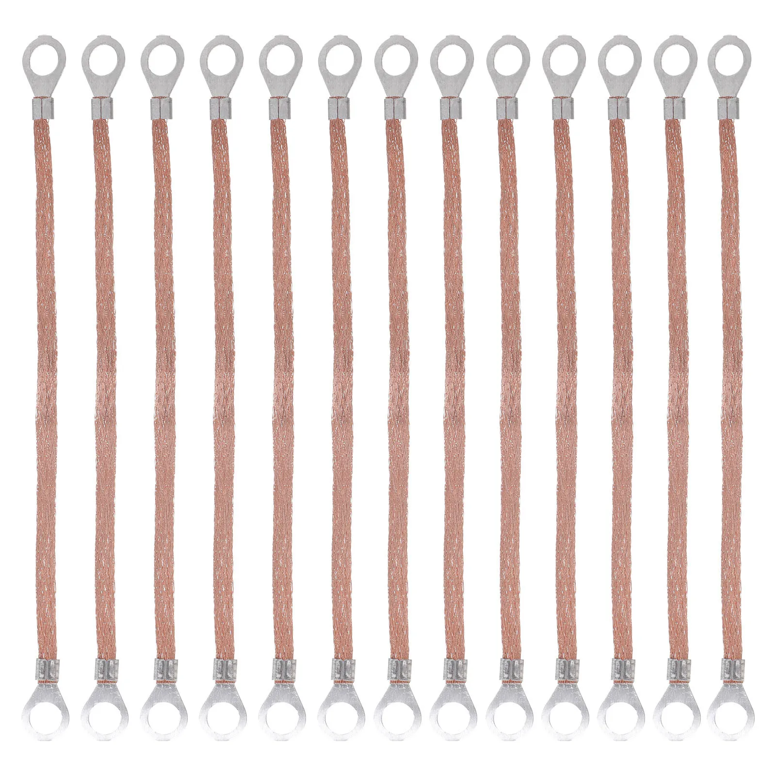 100개 구리 꼬임 접지선 유연한 접지선 산업 전자 고전압 장비 케이블 차폐용