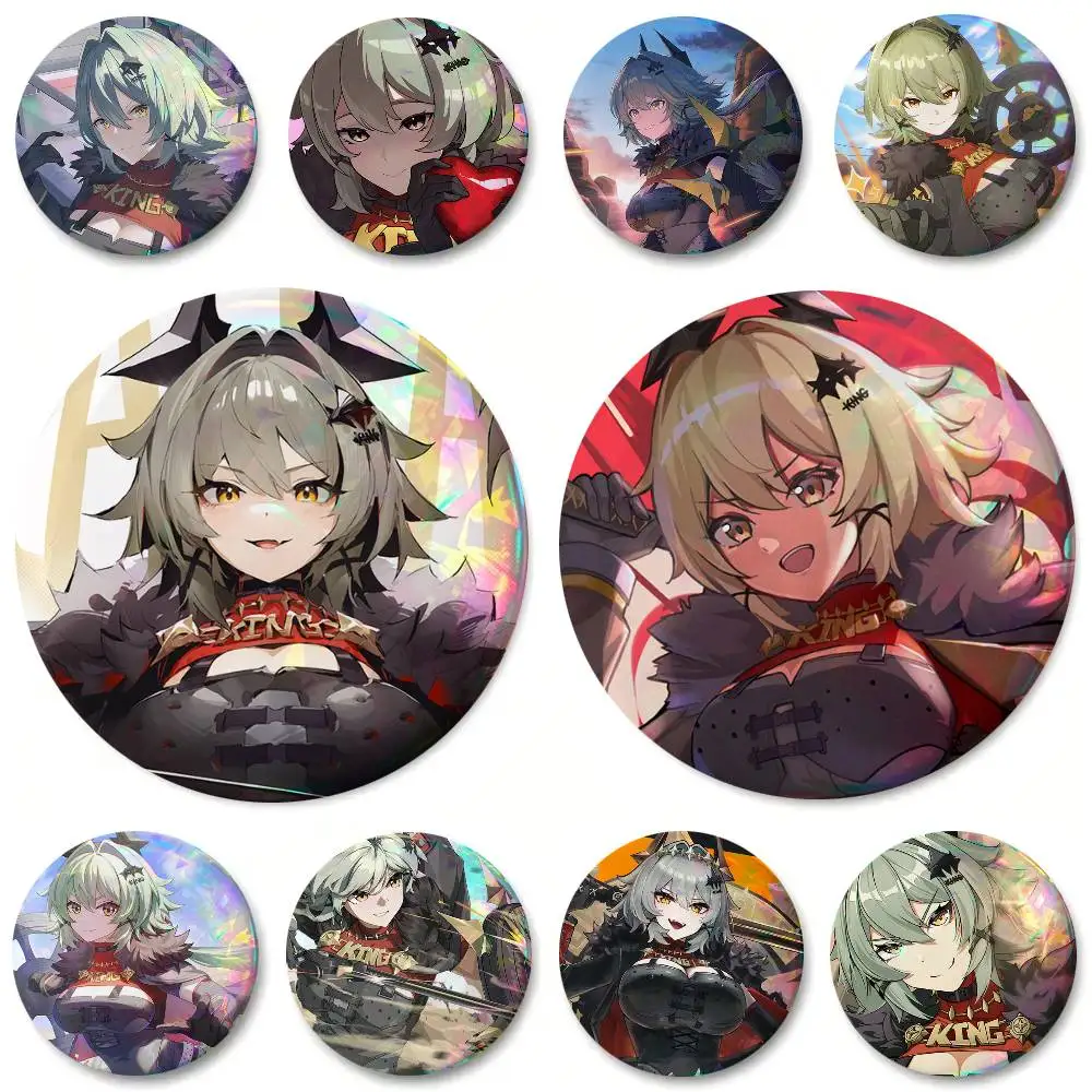 Caesar Zenless Zone Zero Game Round Badges Can Be Used To Decorate Clothes And Backpack Pins
