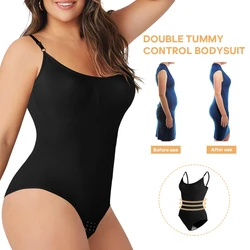 Burvogue Women Sexy Seamless Body Shaper Butt Lifter Tummy Control Body Push Up Shapewear dimagrante intimo vita Trainer