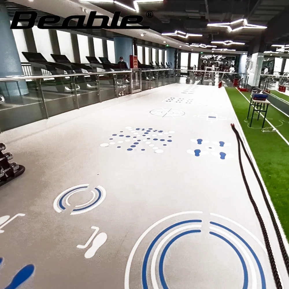Beable 3D PVC الأرضيات المطبوعة المخصصة الفينيل الأرضيات استخدام لغرفة اللعب ملعب متجر رياضي مطعم الأعمال التجزئة