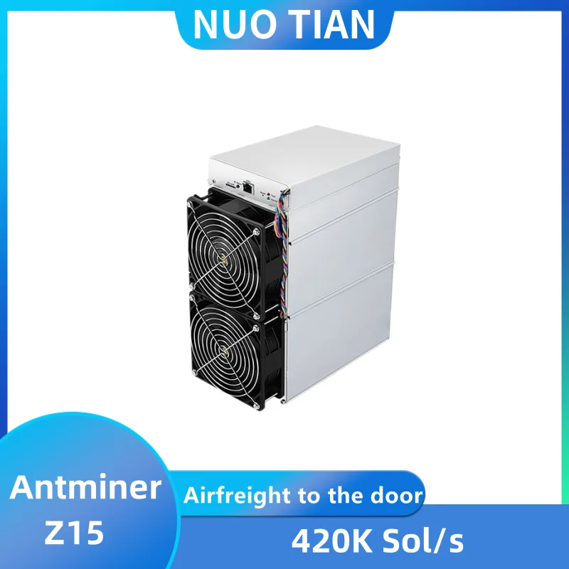 

Antminer Z15 420k±10% Equihash Zcash ZEC miner better than Z11 Z9 z9mini S19 T19 B7