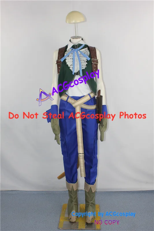 Final Fantasy Dissidia Zidane Tribal Косплей Костюм acgcosplay включает чехлы для ботинок