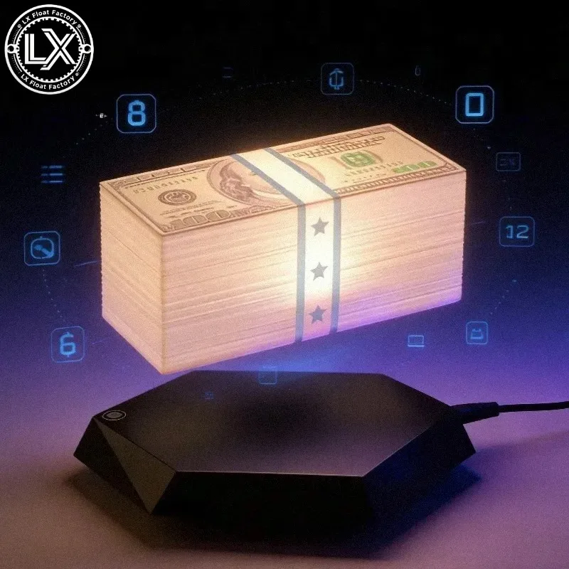 Floating Money Lamp Maglev Golden Lantern Grand Theft Auto Game Peripheral TK Same As Grand Theft Auto Birthday Gifts for Friend