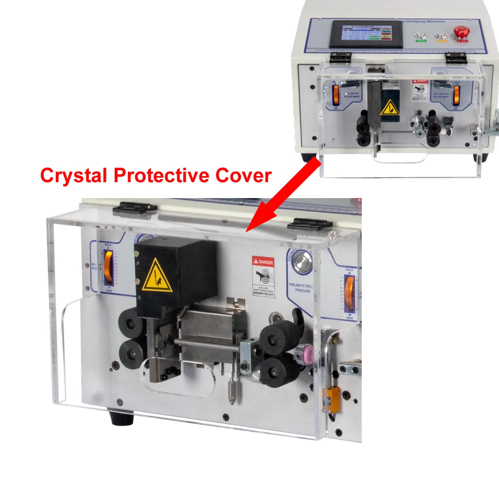Protective Cover and Wire Collector for SWT508C SWT508E SWT508SD SWT508JE MAX SWT508 Series Wire Stripping Cutting Machine Parts