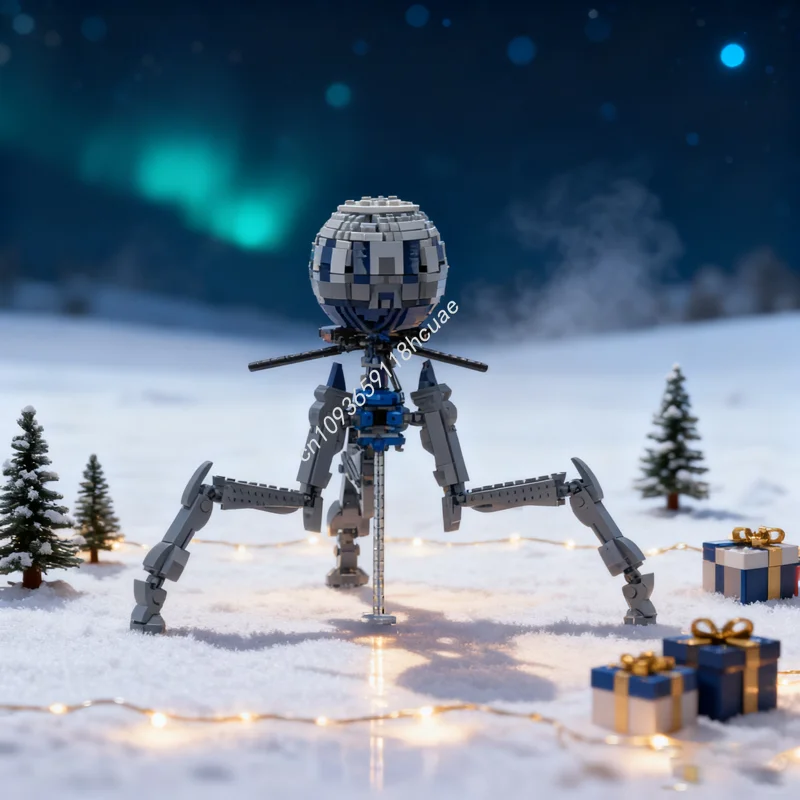 

1422 шт. MOC Octuptarra Tri Droid UCS Star Battle UCSed Модель Строительные блоки DIY Креативные игрушки Идея Рождественский подарок Кирпич Дети