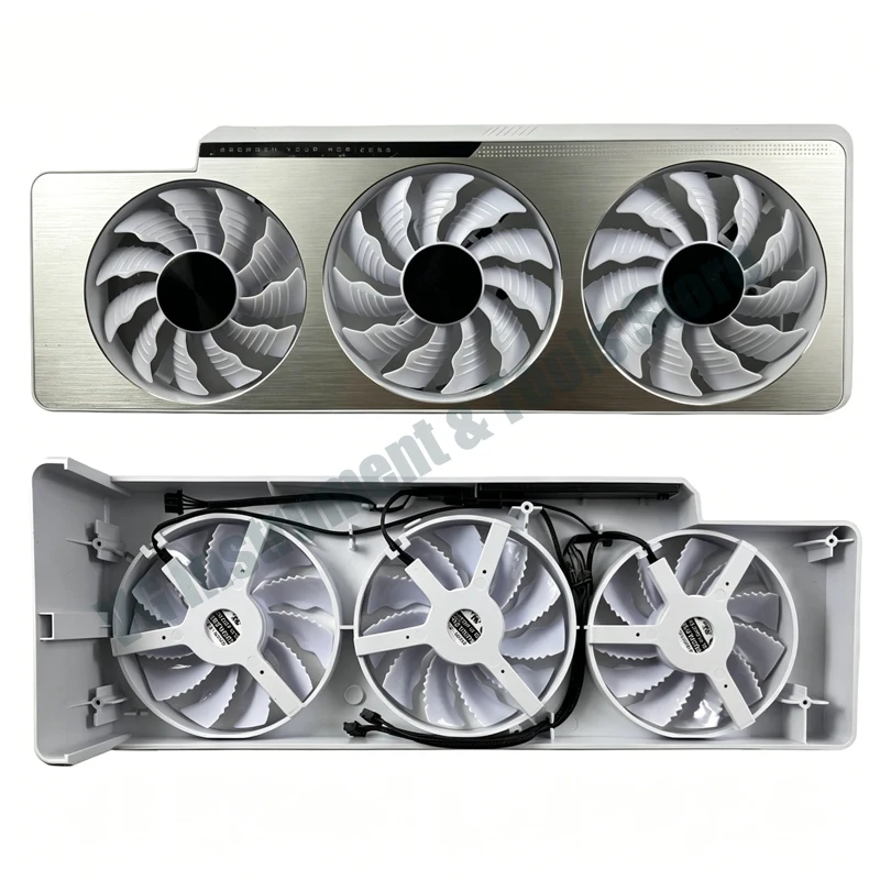 Neues Ersatzgehäuse mit Lüftern für GIGABYTE RTX 3080, 3080 Ti, 3090 Gaming Eagle Snow Eagle Grafikkarten – Detail 2