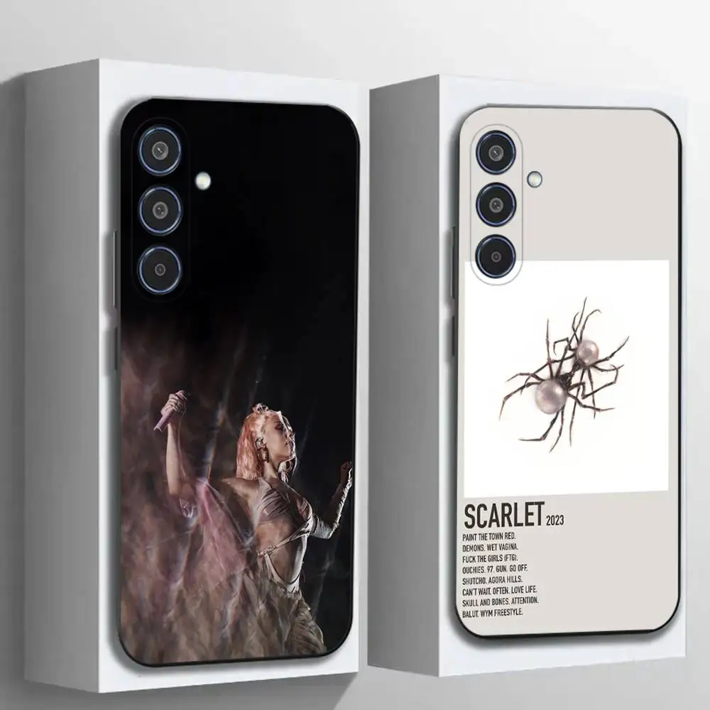 D-Doja Singer C-Cat Phone Case For Samsung Galaxy A12 13 Note 10Pro 20Ultra A20 21 30 31 40 41 A71 72,Lens Protection Safe Cover