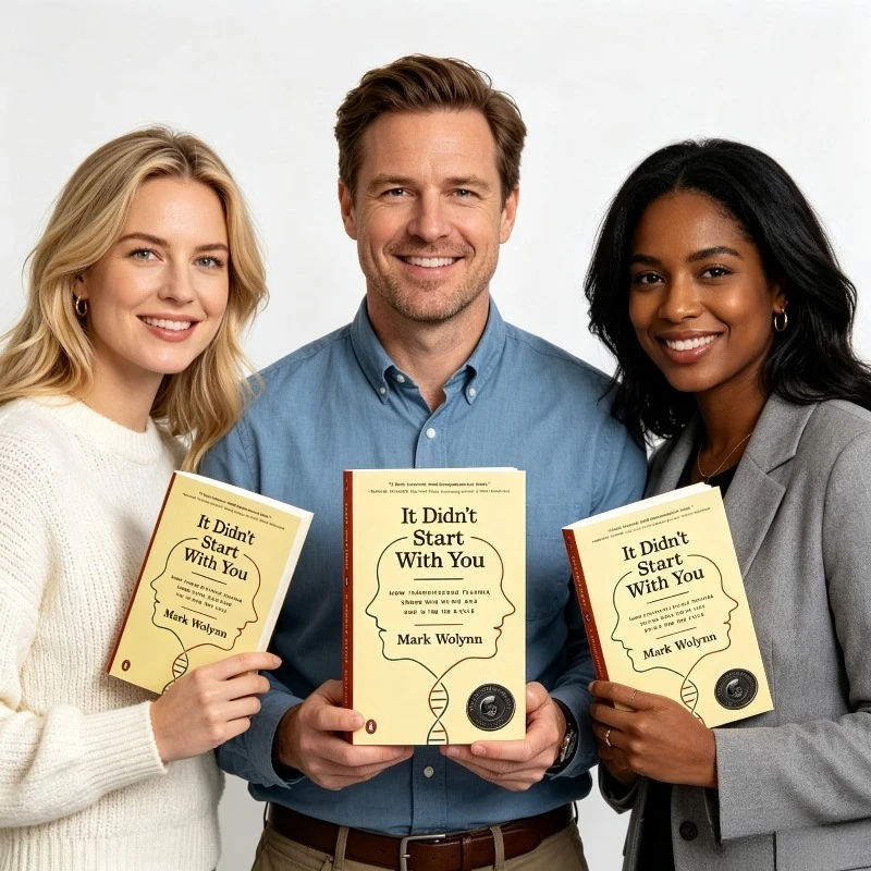 It Doesn't Start With You by Mark Waring, How to Deal with Forms of Family Trauma in English and How to End the Loop Book
