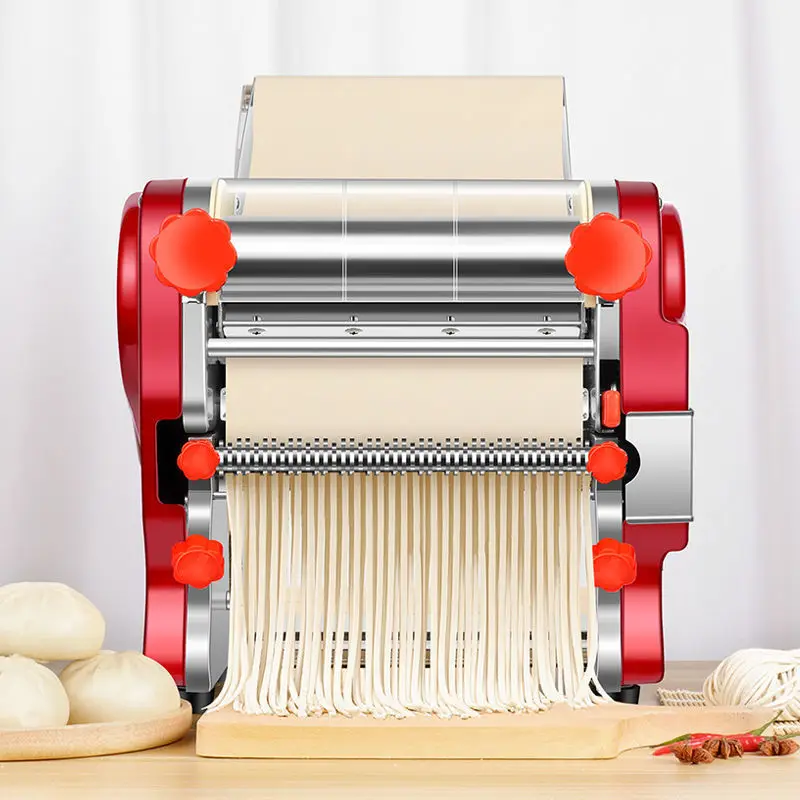 electric pasta maker Commercial dough flour Kneading Machine dough sheeter noodles press roller Dumpling Wrapper Skin home 220V