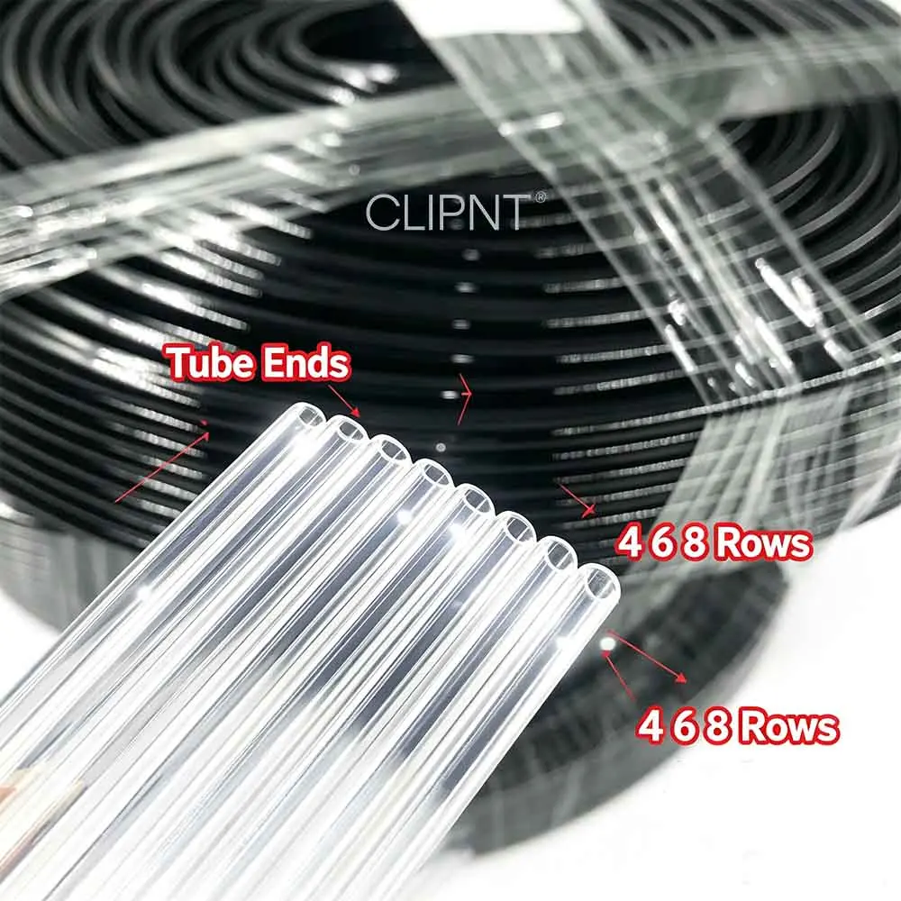 KYJET 10M Inkjet Printer XP600 DX5 I3200 TX800 DTF Ink Tube  4 6 8 Row Iines Ways Uv Eos Solvent Hose Pipe