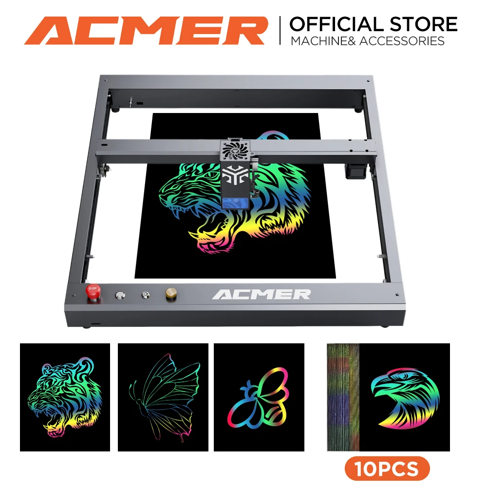 Laser Engraver Magic Color Rainbow Scratch Art Paper 32K 16K 8K A4 Multi-color DIY Cardboard Drawing Engraver Machine Material