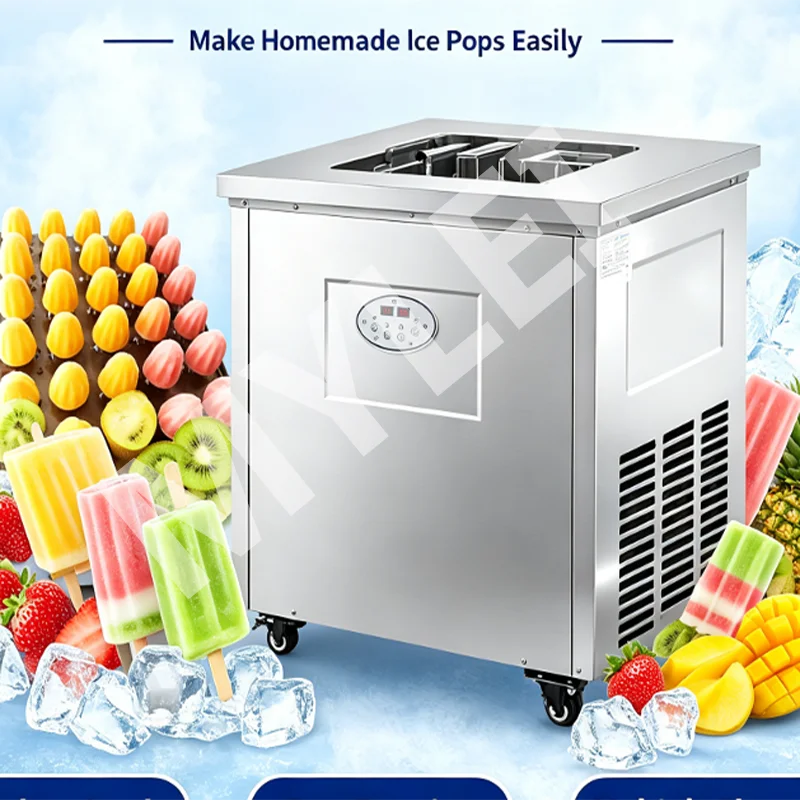 Commercial Single Mold Popsicle Machine for Ice Cream Water Milk Fruit Nuts-Nutritious New Used Lollies Lollipops Lollies Making