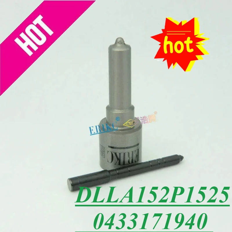 ERIKC DLLA 152P1525 ( 0433171940 ) Bos/ch spray nozzle DLLA 152 P 1525, diesel fuel pump injector nozzle assy for 0445110260