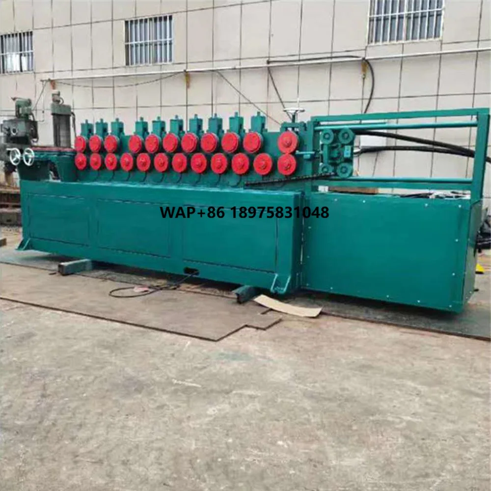 Steel Bar Straightening & Hydraulic Cutting Machine High Speed Gear Motor Construction Use