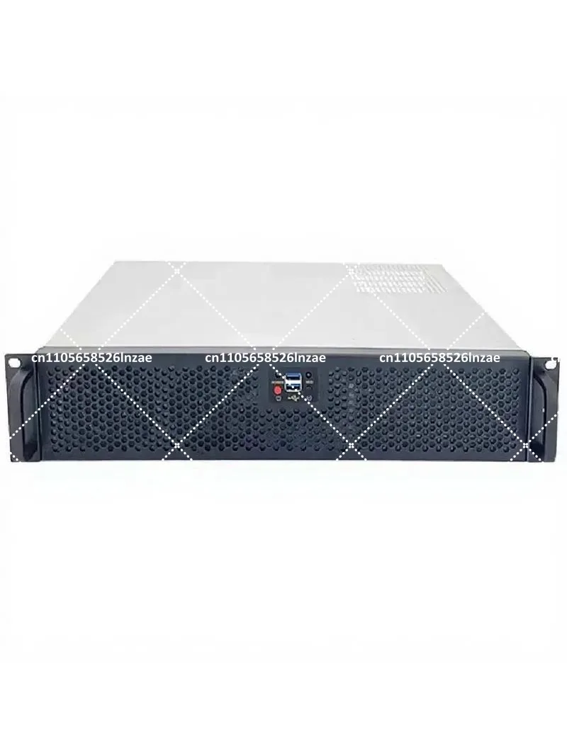 19Inch 300mm Depth 2U Rackmount Server Chassis with Dual 8cm Cooling Fans