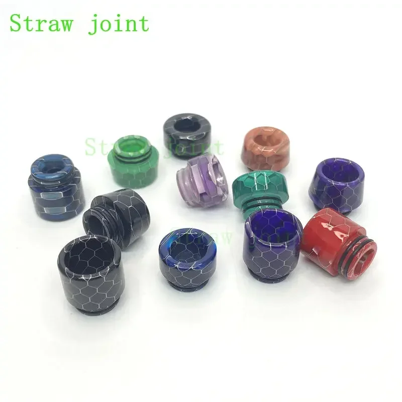 1 PCS 810 Big Caliber Resin Straw Joint