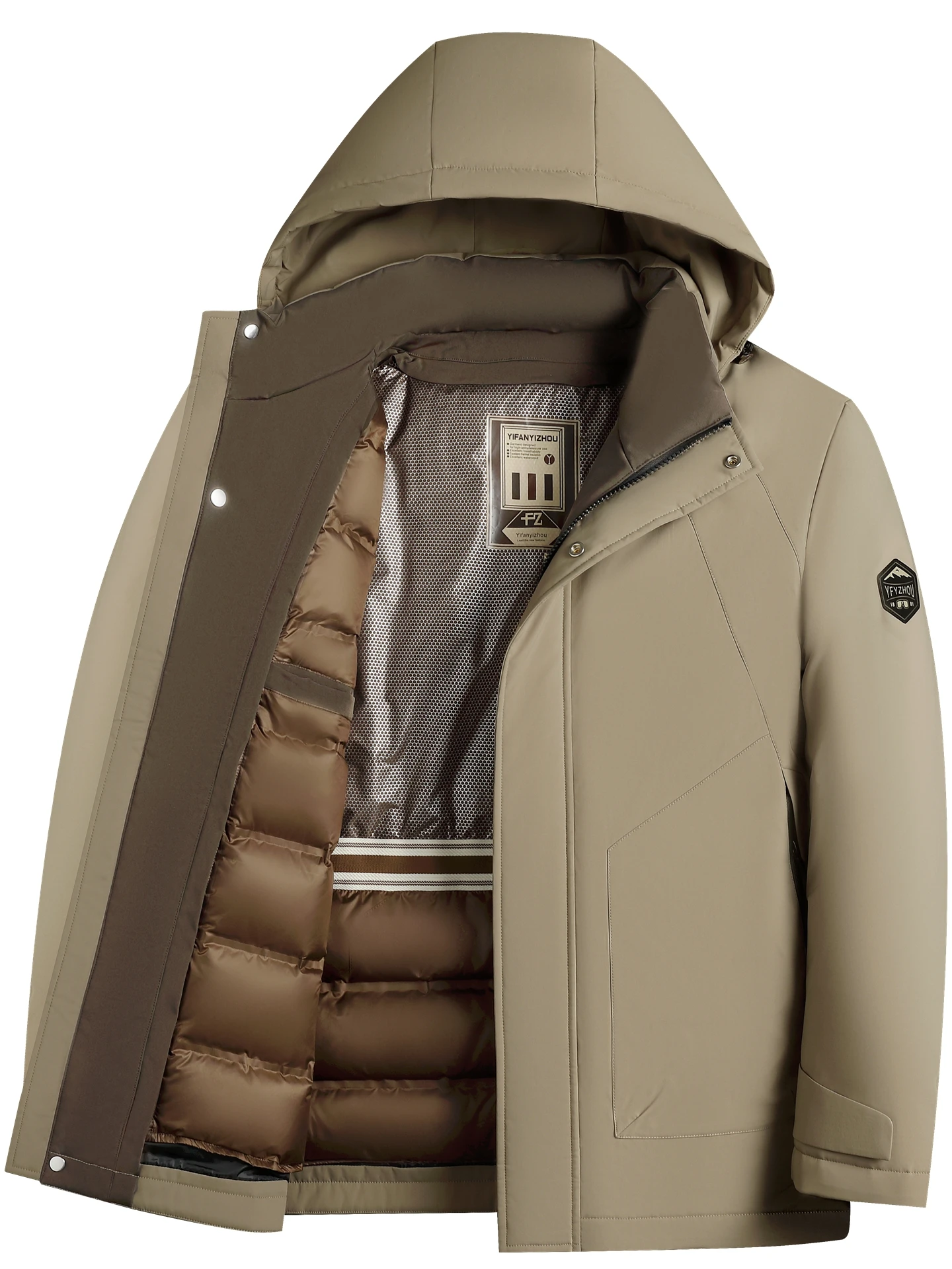 

Утепленная зимняя куртка для папы с отстегивающейся внутренней подкладкой, ветрозащитная, для активного отдыха, повседневная, модная, городская, мужская