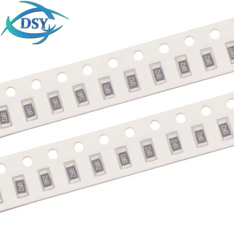 100PCS SMD Resistor 1206 1R~1MΩ 5% 1 10 100 150 220 330 470 Ohm 1K 2.2K 3.3K 4.7K 10K 100K 200K 1R 10R 100R 200R 220R 330R