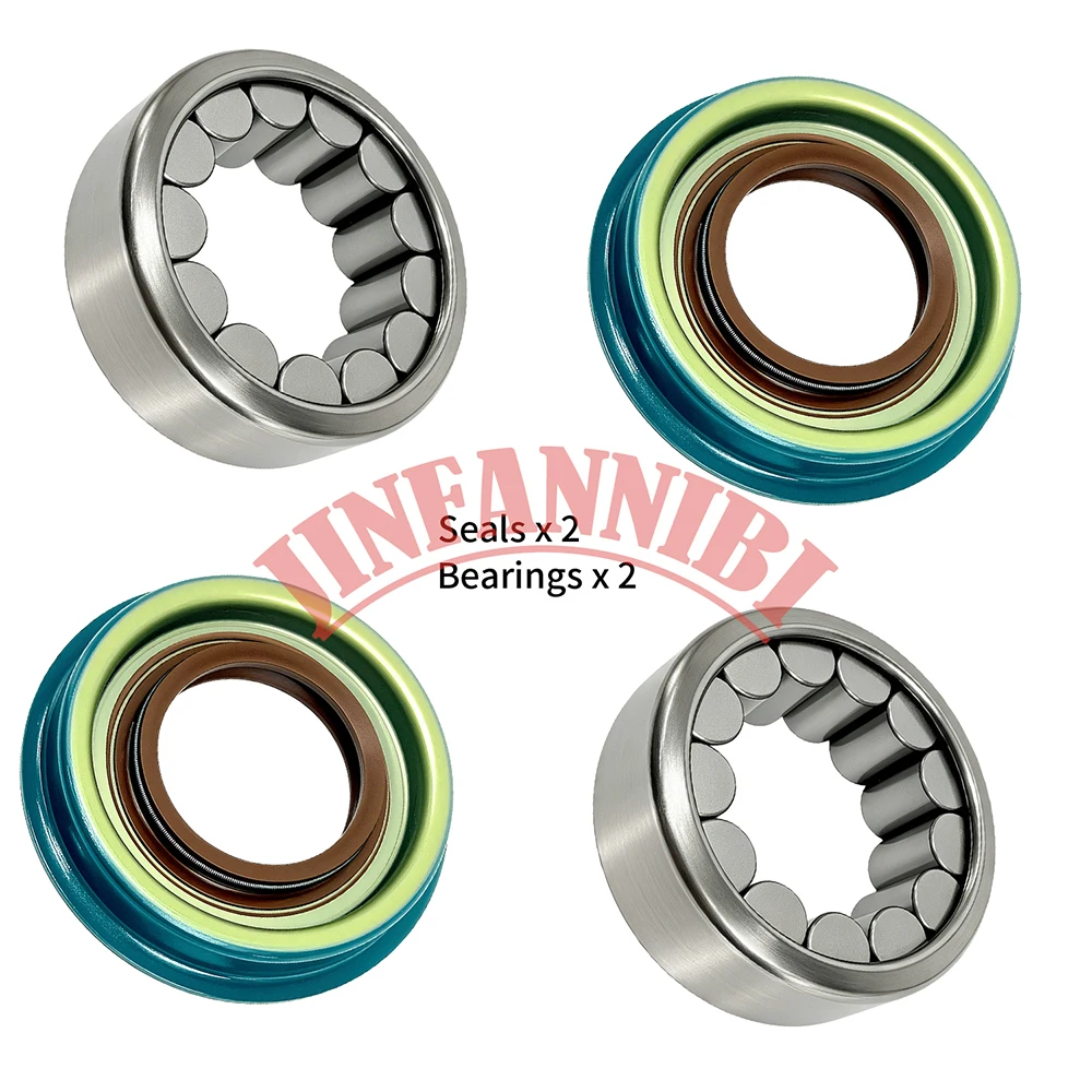 2 Packs Rear Wheel Bearings Seals Kit For Chevrolet Astro 1990-2002 #12471604