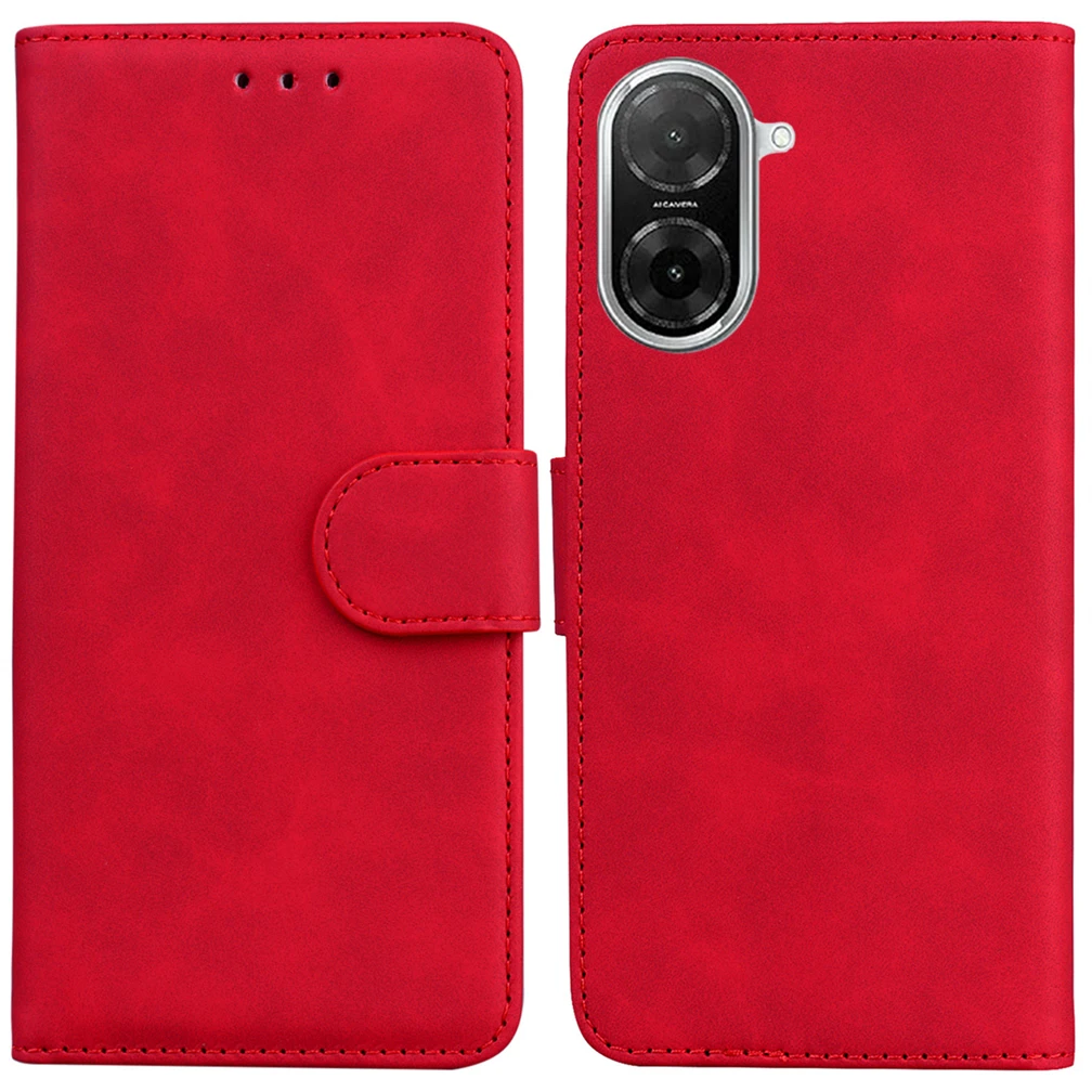

Кожаный флип-чехол Plain Skin Feel для Xiaomi 15 Ultra 14T Pro POCO F7 Ultra X7 X6 F6 M6 PRO C75 Чехол для телефона Чехол-кошелек для карт