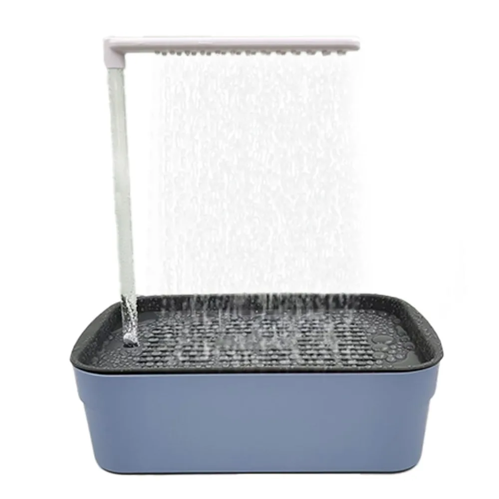 Detachable Electric Parrot Shower Bath Basin with Circulation Water Pump Easy Clean Bird Bath Box Pet Bird Shower Accessories view 6