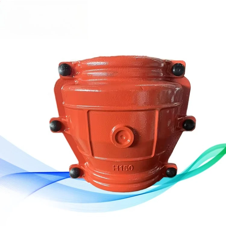 Socket Casting Polishing Surface High High Quality Ductile Iron Corrosion Resistant Chemical Resistant Pipe Repair Clamp