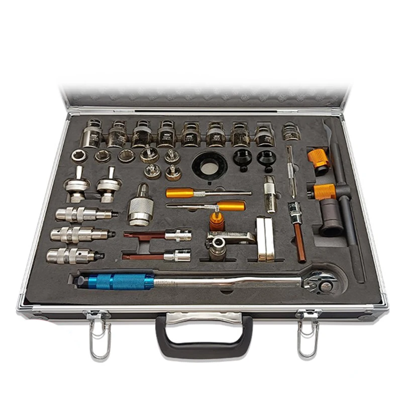 

Professional Fuel Injector Seal Ring Puller Valve Assembly Removal Tool Kit for Bosch Denso Injector Repair Orifice Plate