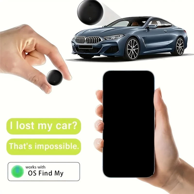 

【Горячая распродажа!】4 шт. Smart Itag Global Locator GPS Tracker работает с IOS Find My APP Anti-Lost Finder Locator для ключей, кошелька, автомобиля