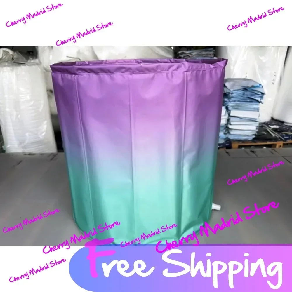 Pvc dobrável banheira conjunto recém-nascido banheira do bebê gelo quente spa banheira suor vapor pé spa pet cão banho de acampamento ao ar livre uso do veículo