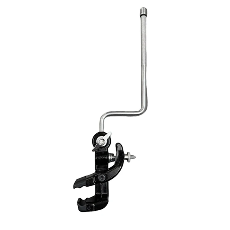 

ABHS-Drum Cowbell Clamp Drum Cilp With Alligator Cowbell Base Holder Drum Side Clip Percussion Instrument Accessories