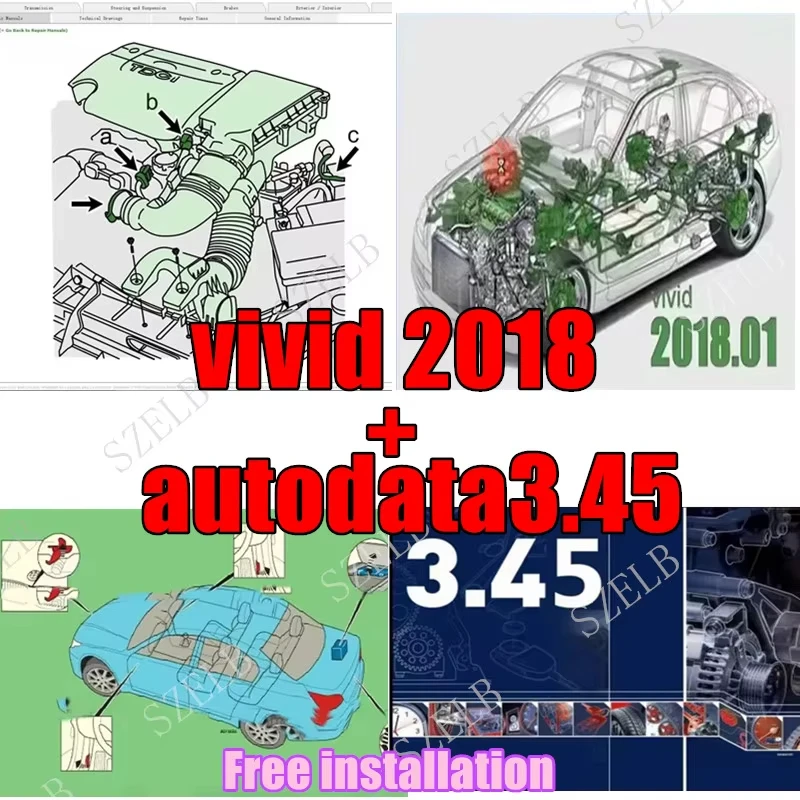 ورشة عمل حية 2018+ برنامج autodata 3.45 كتالوج قطع غيار السيارات (ATtris-Technik) لإصلاح السيارات في أوروبا vivid 2018 #3