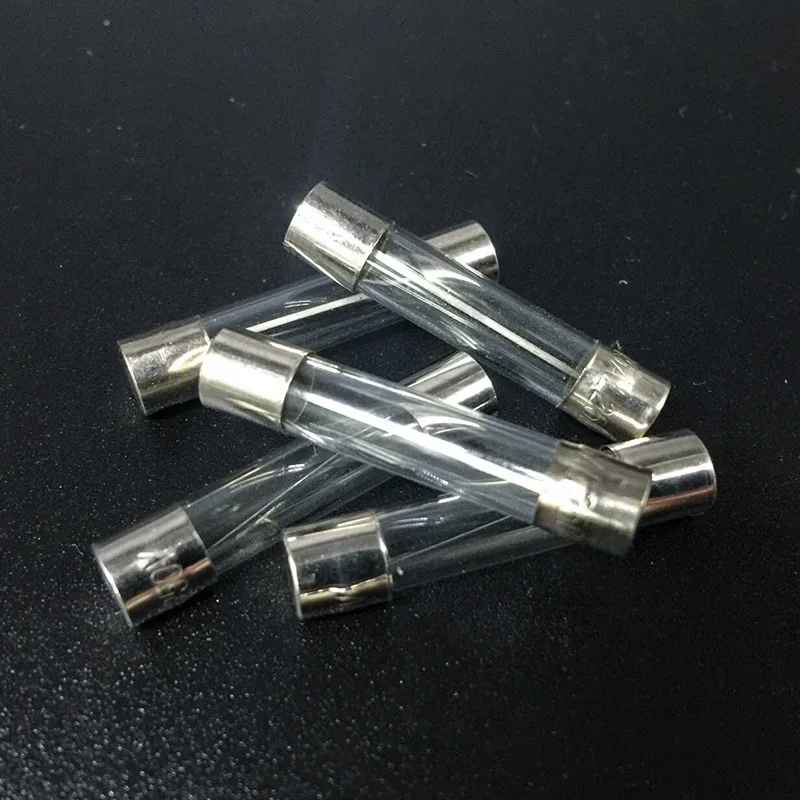 6x30mm Glass Fuse Tube Set Each With 5pcs 0.5A~20A Fuse Tubes 50pcs Packaged For Household Appliances A2