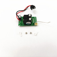 Volantex RC Receiver 4ch W/ gyro, servos #3 PR2219 for 761-11 BF109 , 761-12 Spitfire,  761-13 P40，761-15 Zero RC Plane