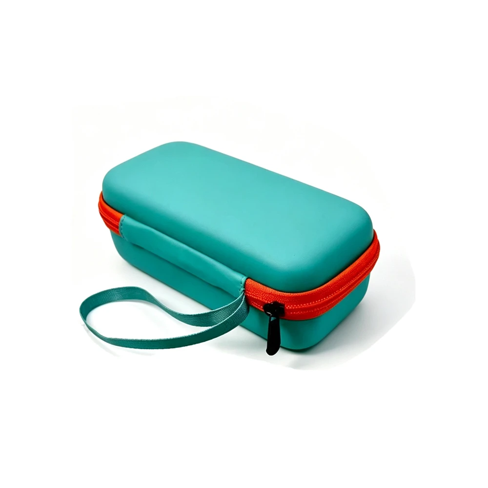 3D Pen for Kids Case, for 3Doodler Start+ Essentials, Green | Portable hard EVA storage case with custom-fit base, mesh pocket