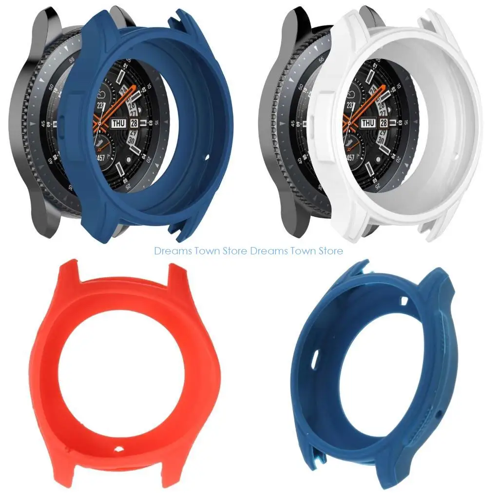 HX6A Shockproof for Case for for Galaxy Watch 46mm Gear Protector for Shell Protect for Case Ultra-Thin Protecti